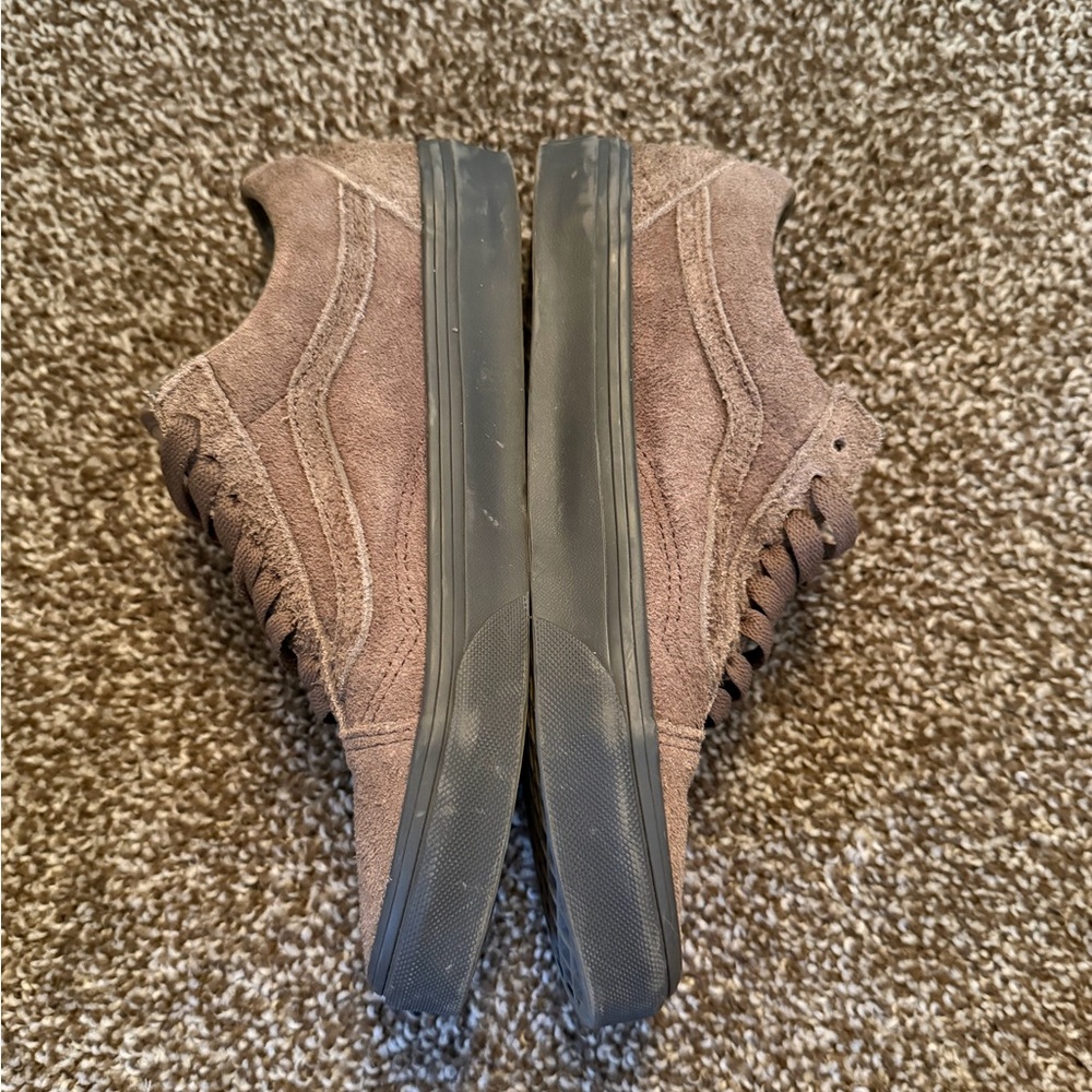 VANS Old Skool Suede Mix Teak Brown Man US 6.5 / Woman US 8 - Picture 2 of 7